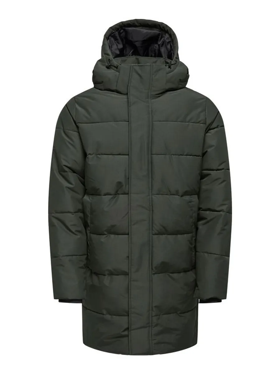 ONSCARL LONG QUILTED COAT OTW