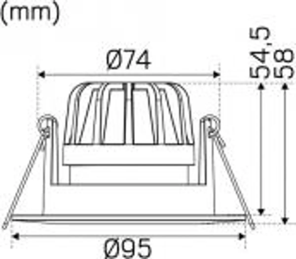 Optic Focus 9,5w/927 385lm Hvid