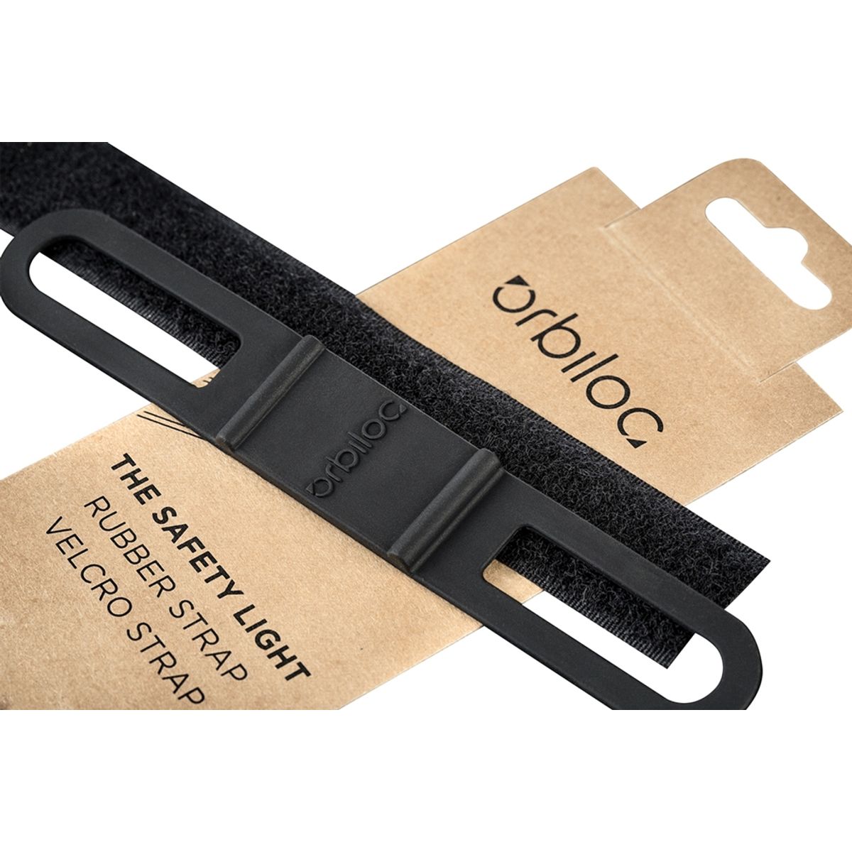 Orbiloc Straps. Reservestrop i gummi og velcro.