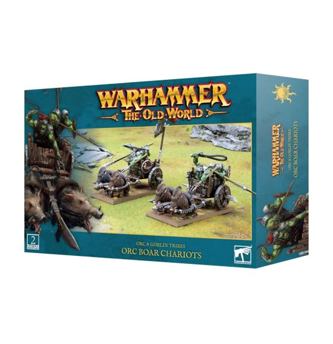 Orc & Goblin Tribes - Orc Boar Chariots (2024) - 99122709005