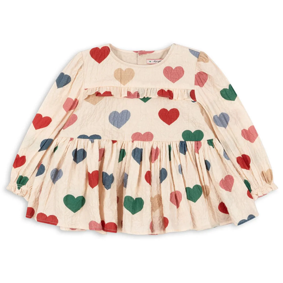 Organic Elin bluse (5-6 år)