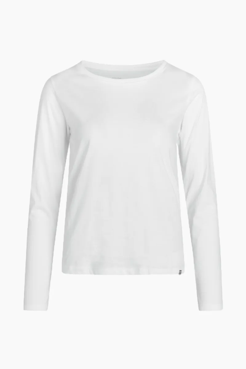 Organic Jersey Tenna Tee - White - Mads Nørgaard - Hvid XL