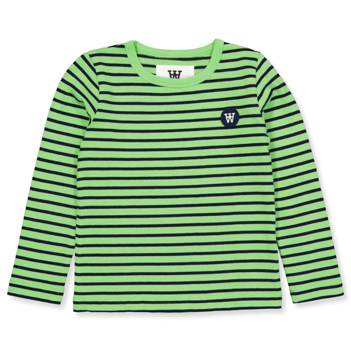 Organic Kim stribet bluse (7-8 år)