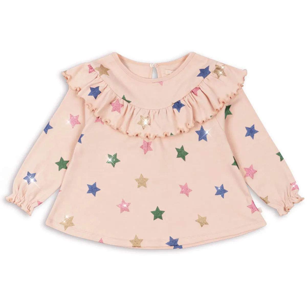 Organic Malli glitter bluse (2 år/92 cm)