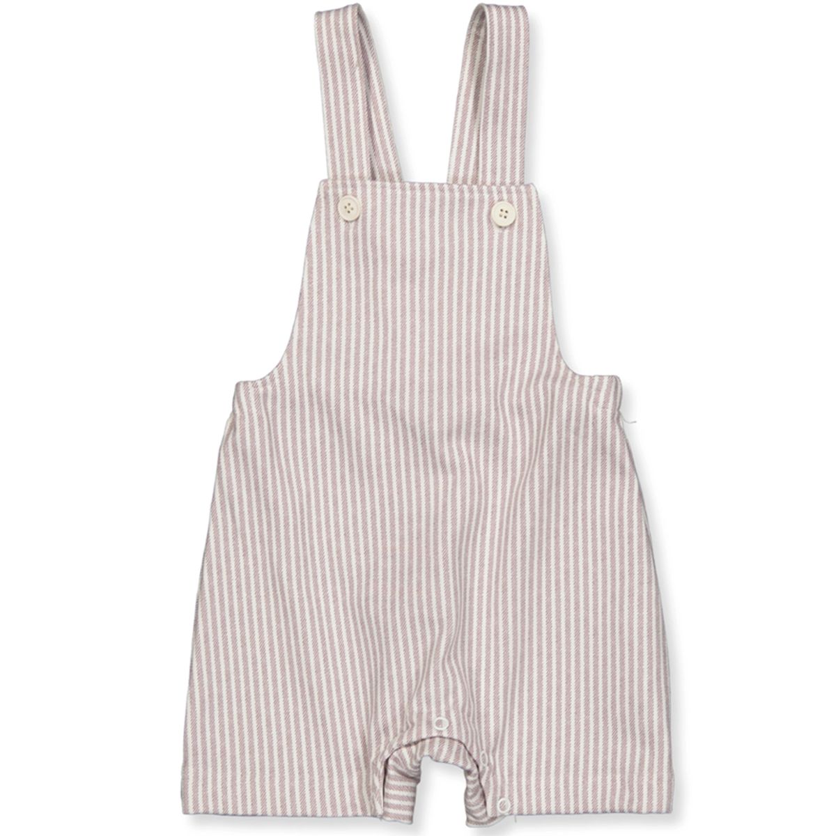 Organic stribet overalls (90 cm)