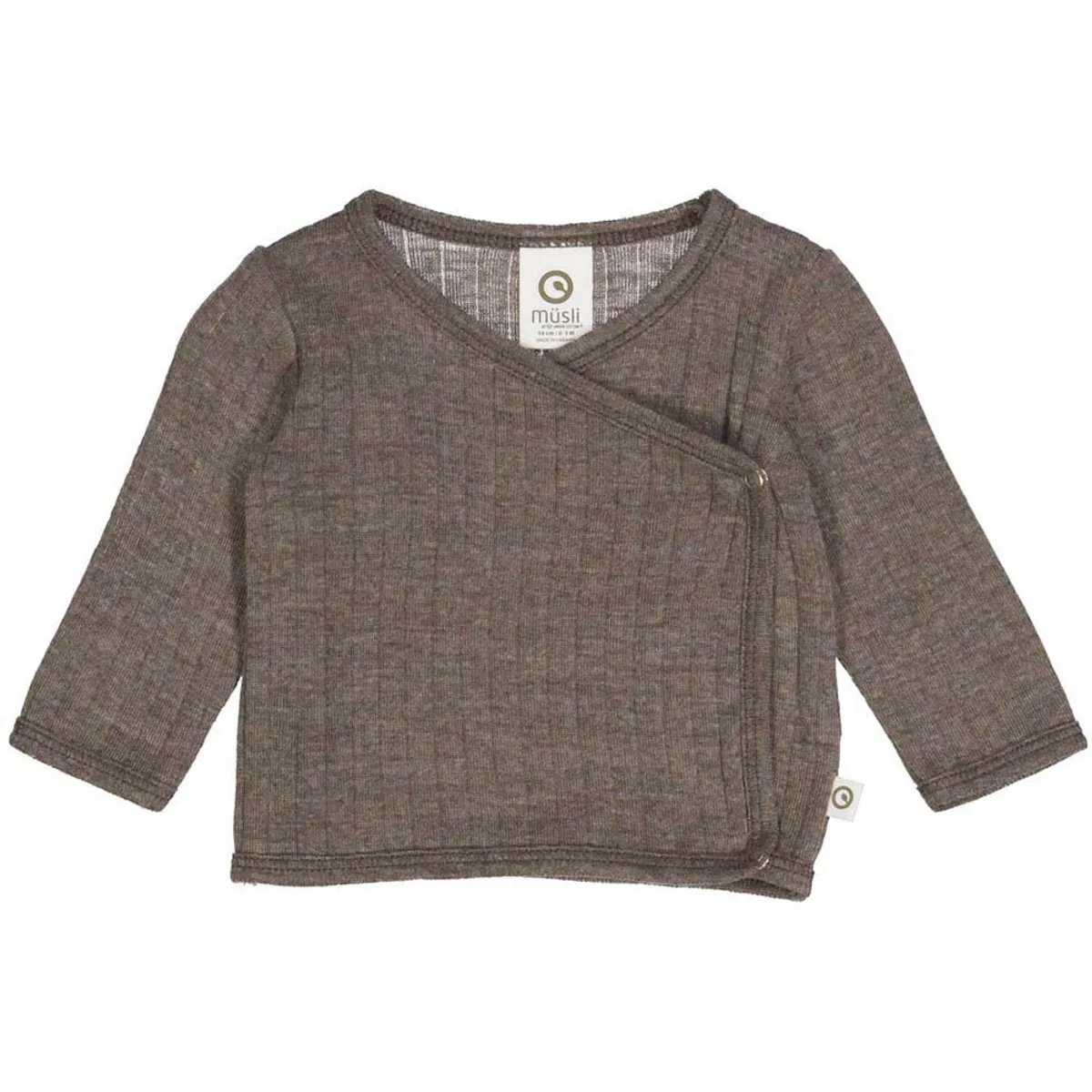 Organic uld cardigan (3 mdr/62 cm)