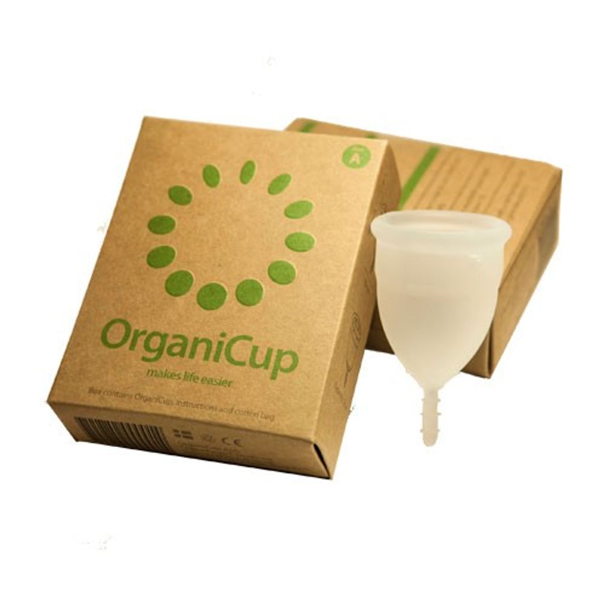 OrganiCup model A menstruationskop - 1 styk - OrganiCup