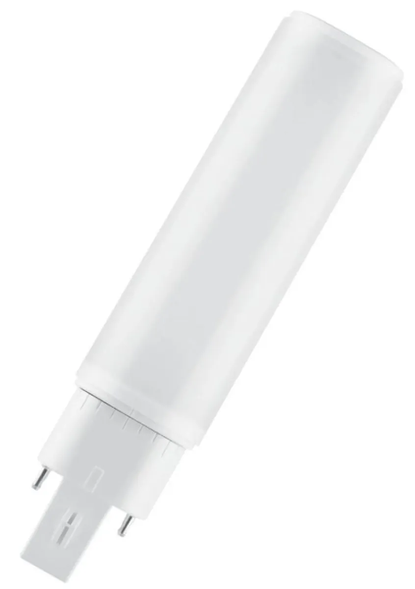 Osram dulux D 13 LED pære 6w = 13w 600lm G24d-1 warm white