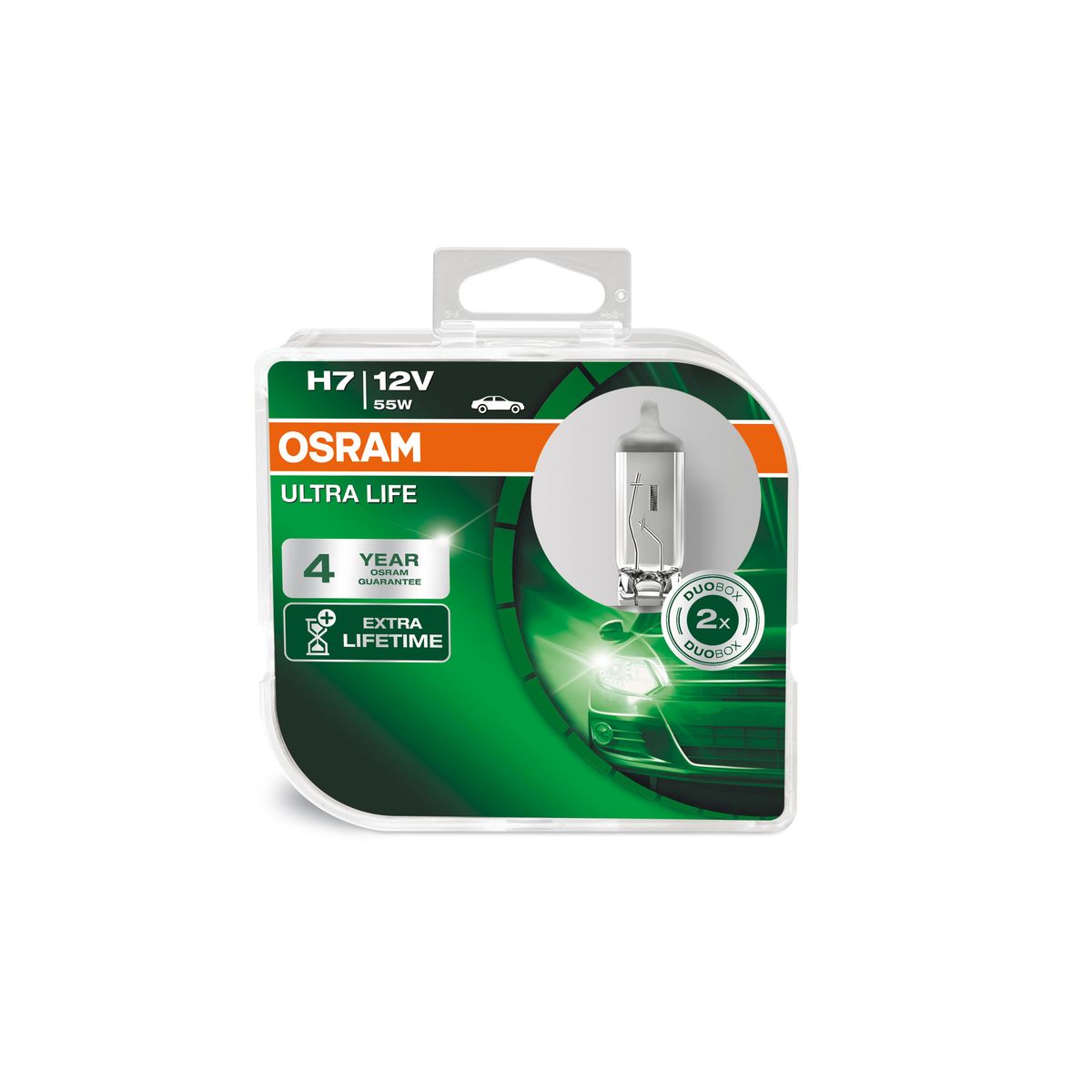 OSRAM Osram ULTRA LIFE 12V H7 55W (2 stk.)