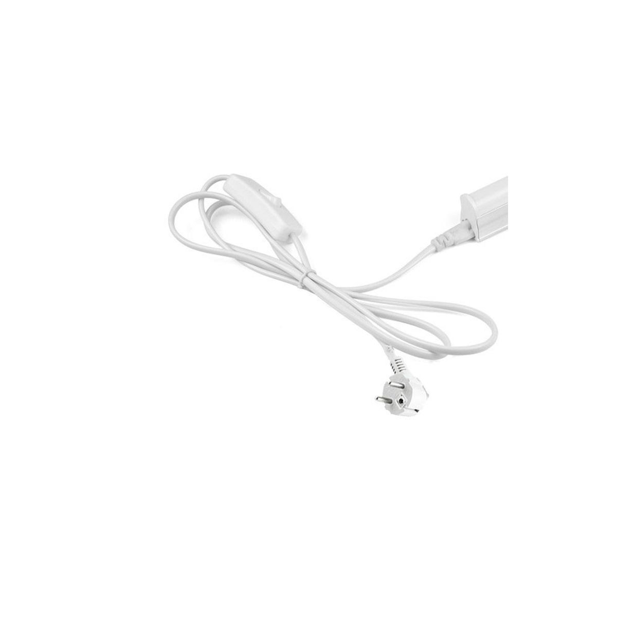 Outlet: 100 cm kabel til almindelig stikkontakt - Med afbryder og stik, passer til LEDlife Easy-Grow