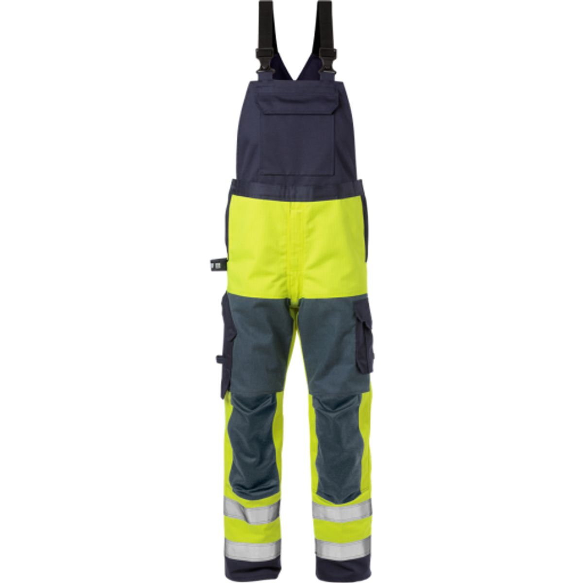 OVERALLS HI-VIS GUL/MARINE D96