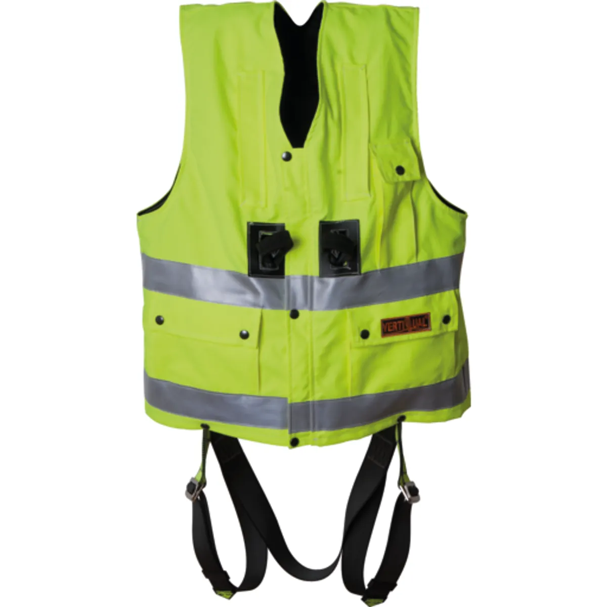 Ox-On Hi-Viz faldsikringsvest m. quickspænde str. L