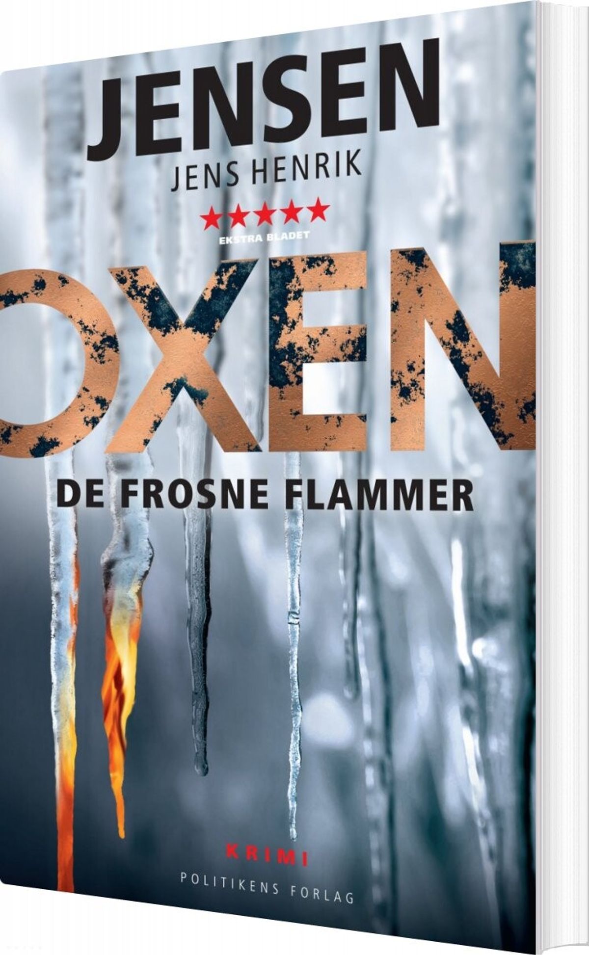 Oxen - De Frosne Flammer - Jens Henrik Jensen - Bog