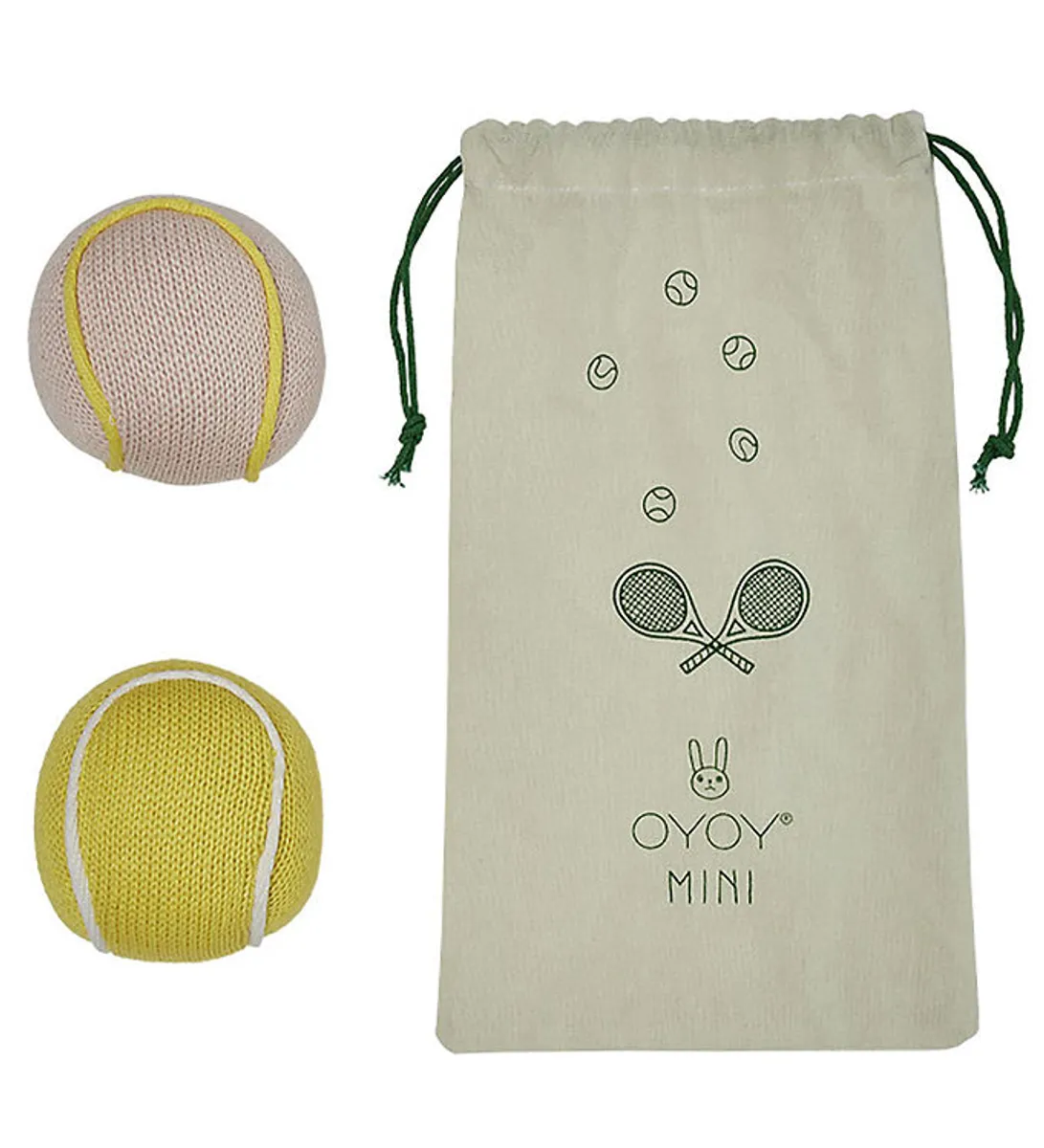 OYOY Range - Tennisbolde - Yellow / Rose