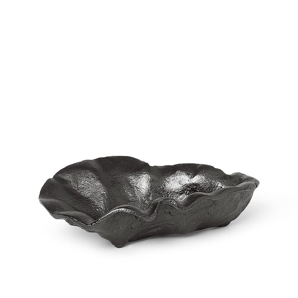 Oyster Bowl, black brass