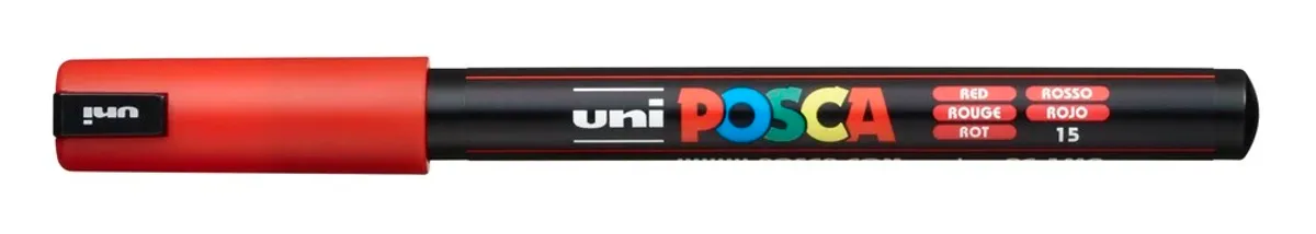 Paintmarker Uni POSCA pc-1mr rød