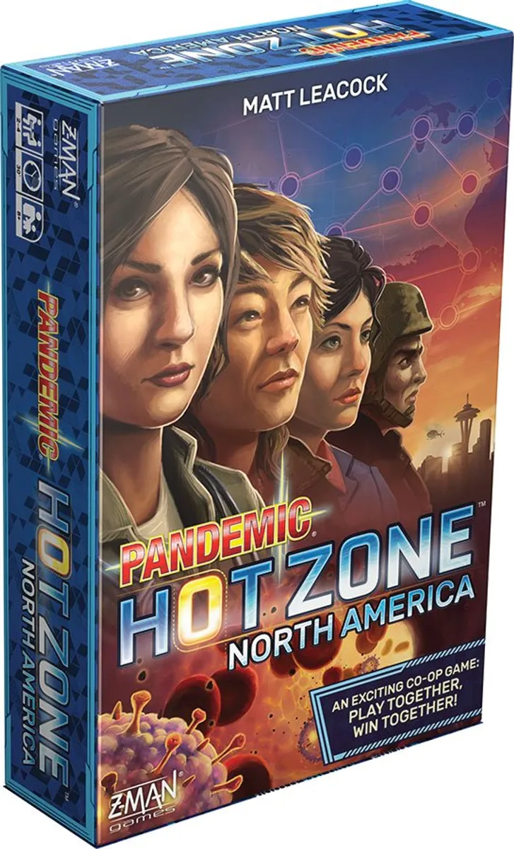 Pandemic Hot Zone - North America - Engelsk