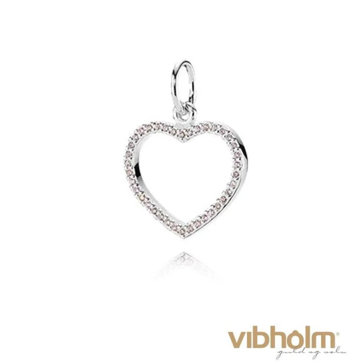 Pandora - be my valentine Vedhæng sterlingsølv 390336CZK