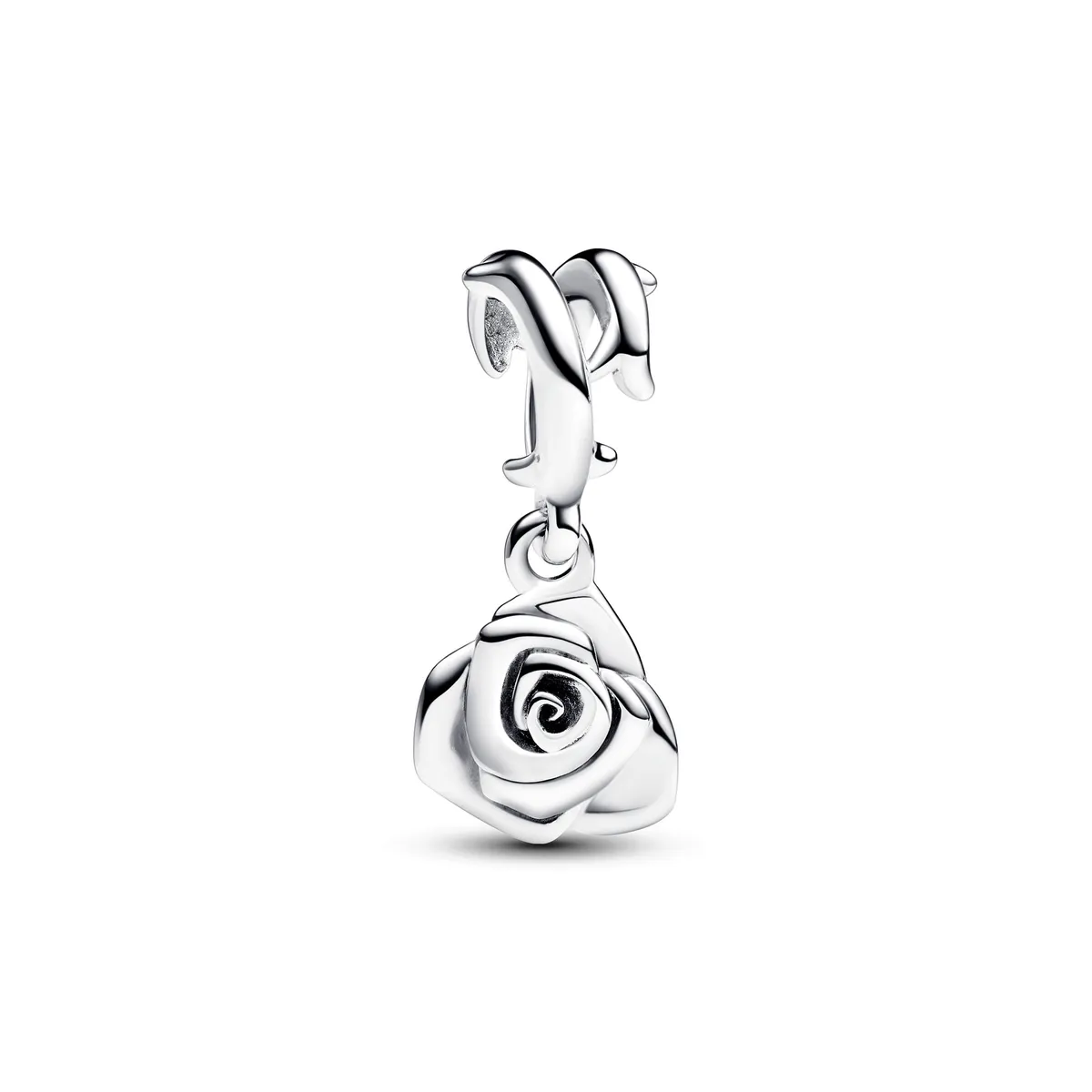 Pandora - Dangle Rose in Bloom charm Sølv