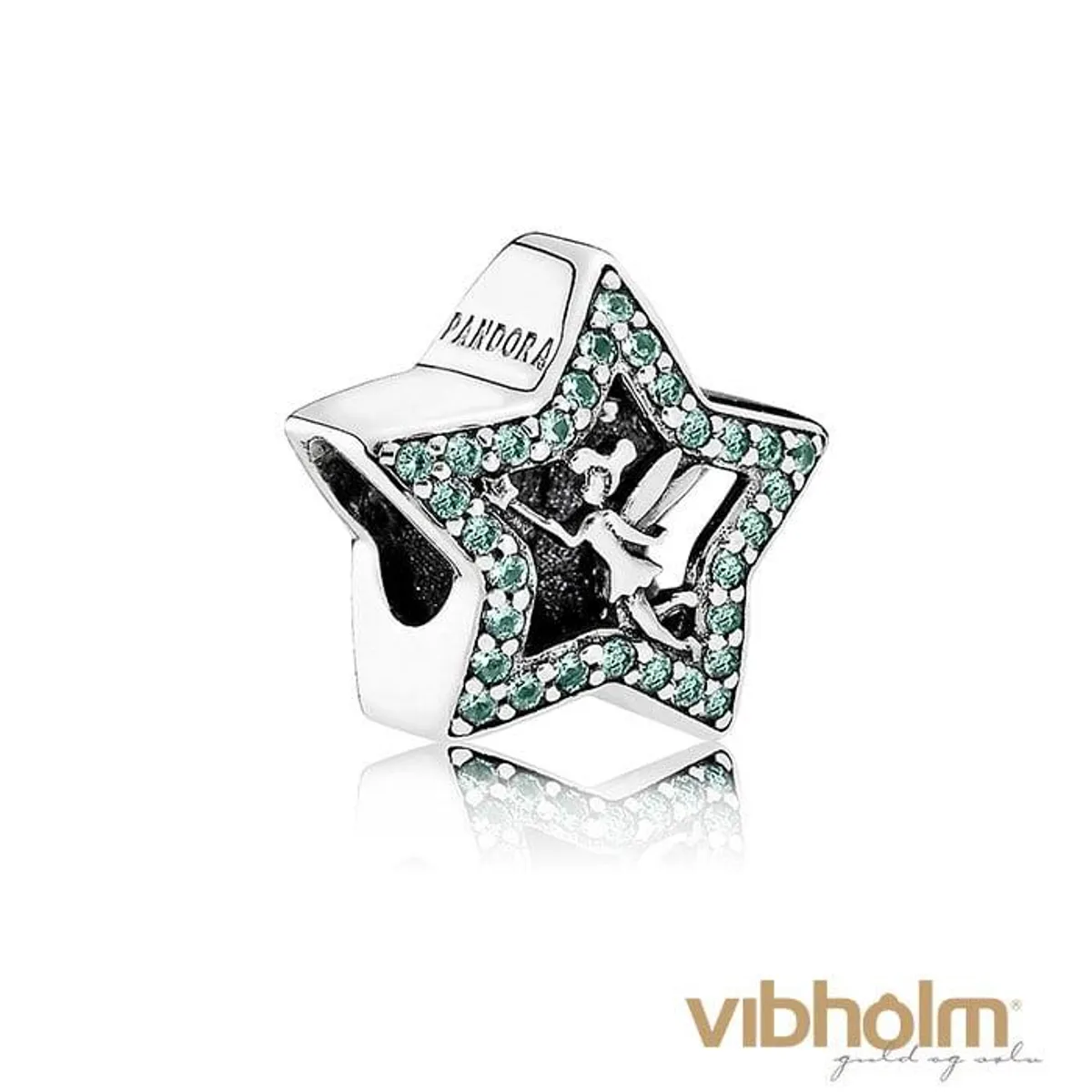 Pandora Disney Tinker Bell Star charm - sterlingsølv 791920NPG