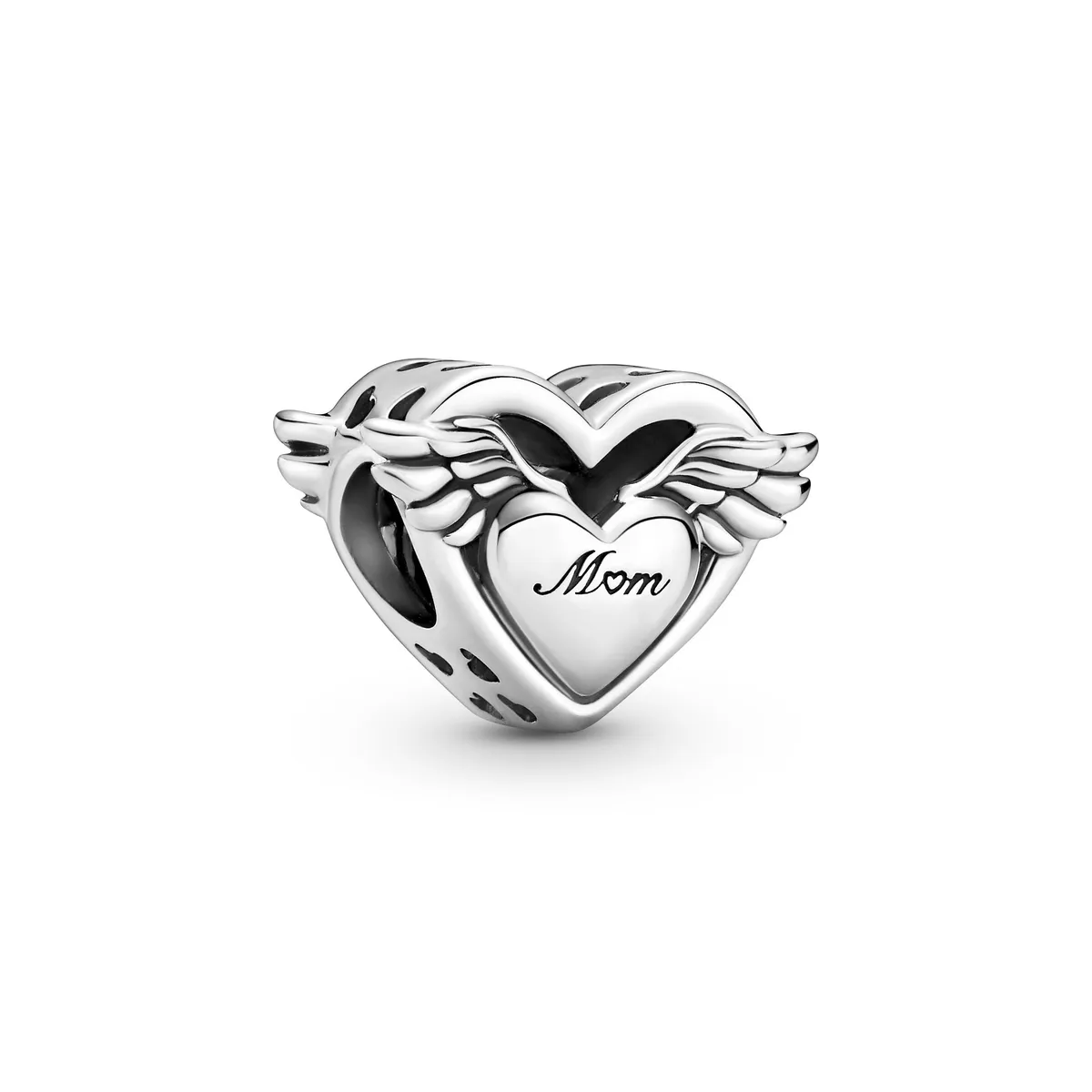 Pandora - Englevinger og mom charm i sølv - 799367c00