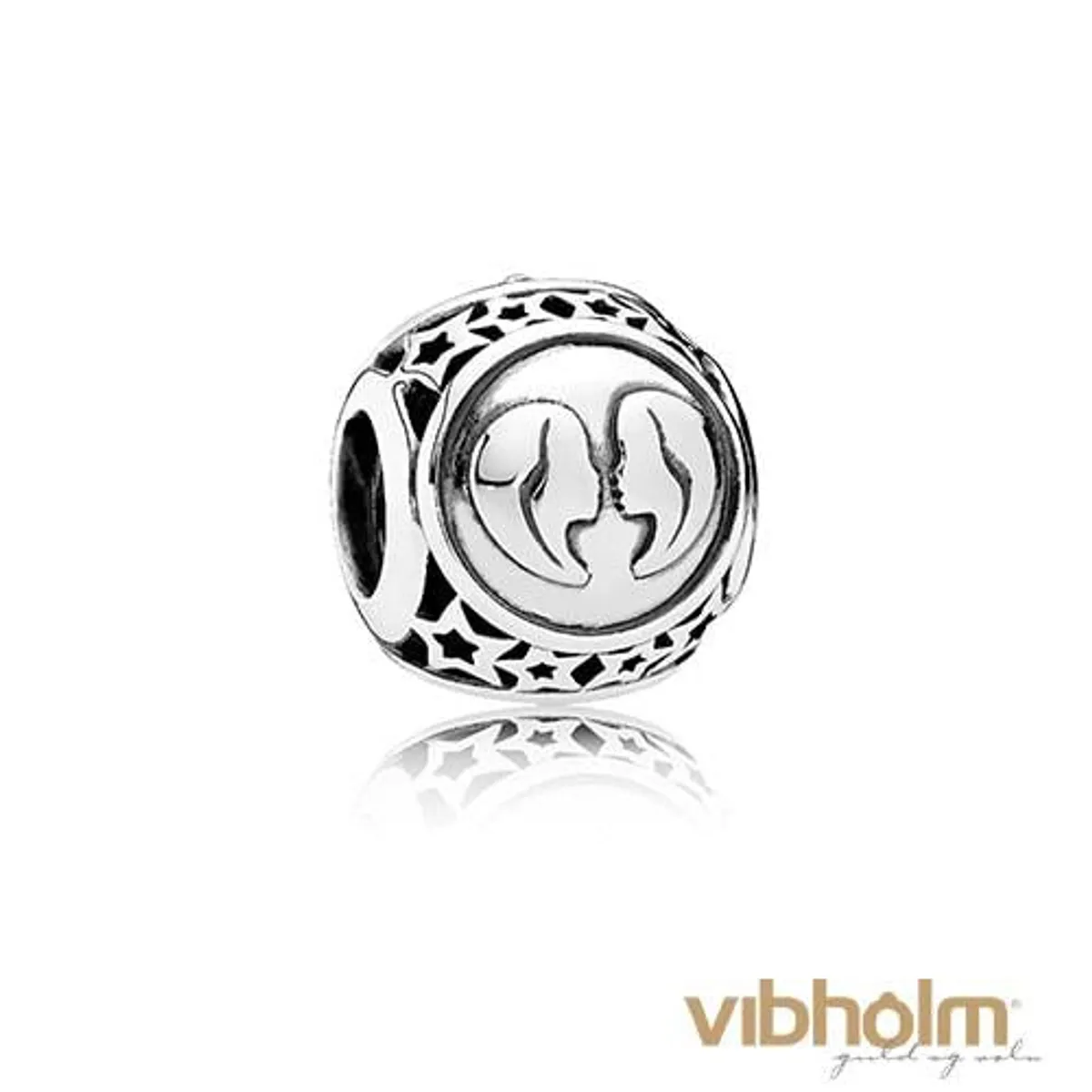 Pandora - Gemini Star Sign Charm sterlingsølv 791938