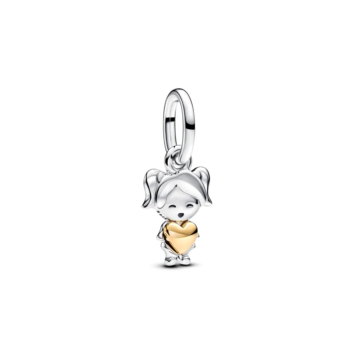 Pandora - Glad pige kærligheds charm - 763601c00