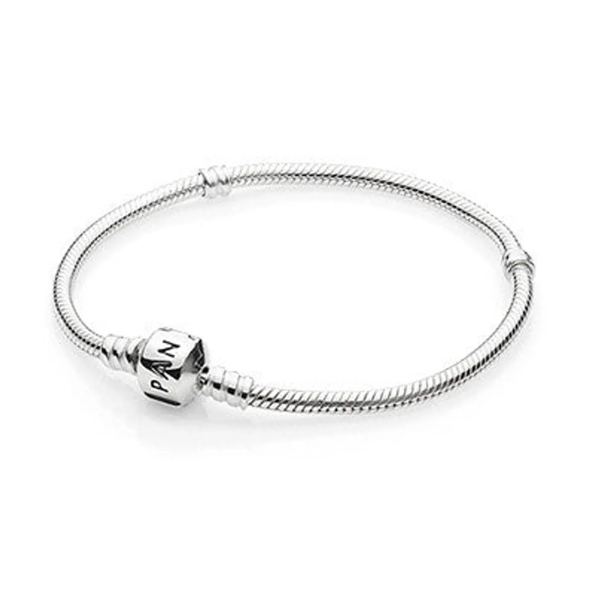 Pandora - Klassisk moments slangekæde armbånd - 590702hv