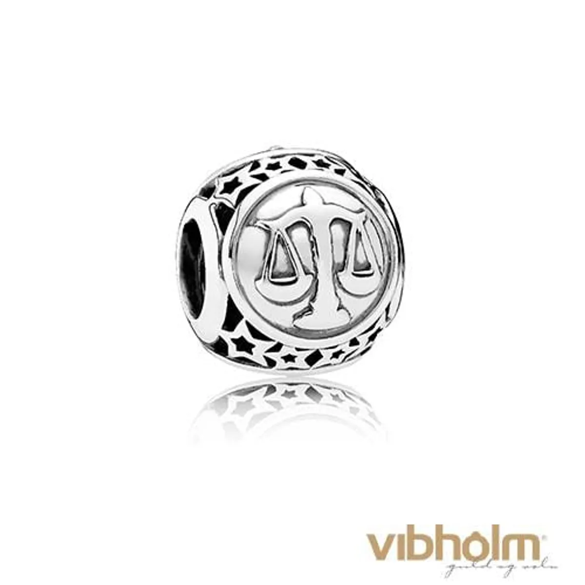 Pandora - Libra Star Sign Charm sterlingsølv 791942