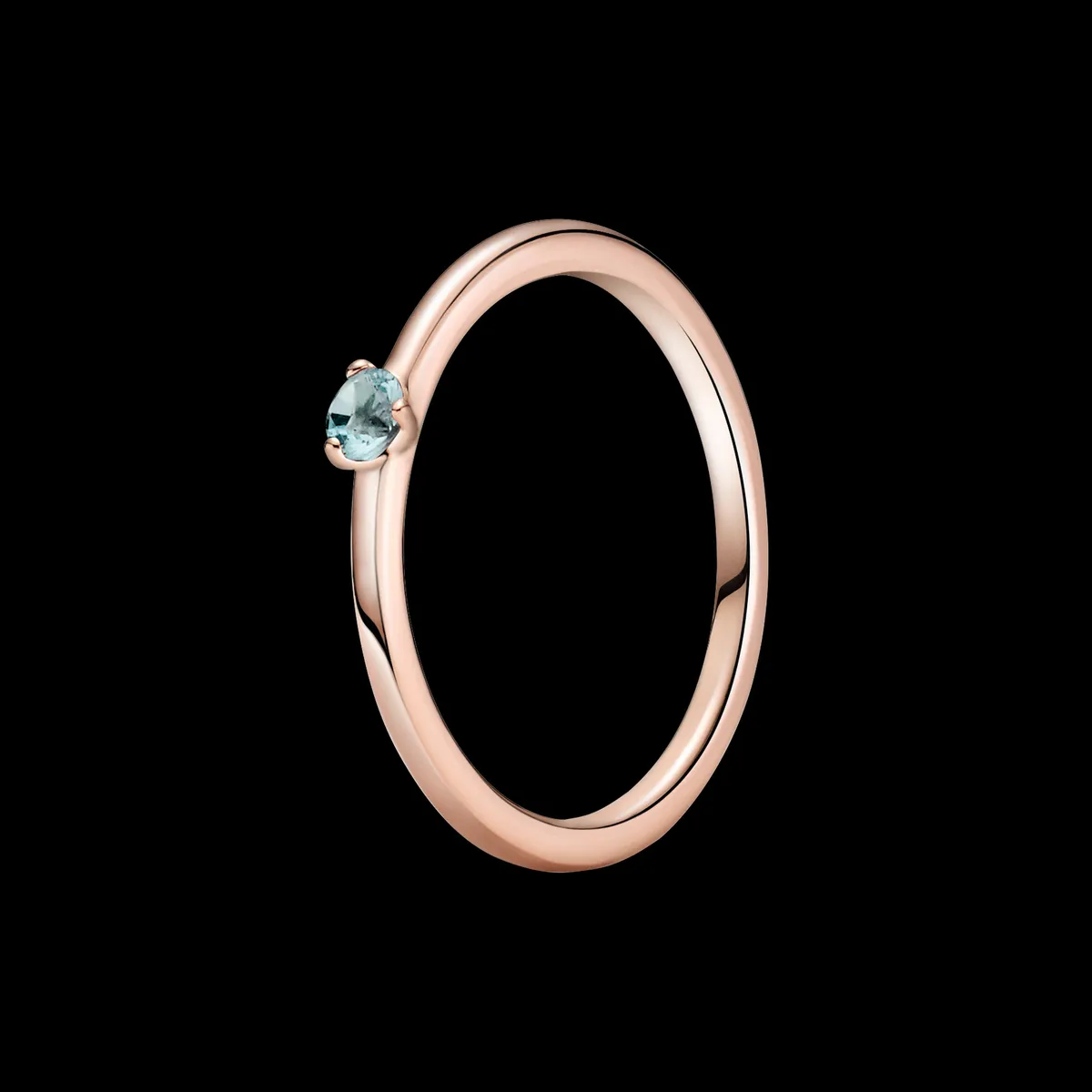 Pandora - Light Blue Solitaire ring