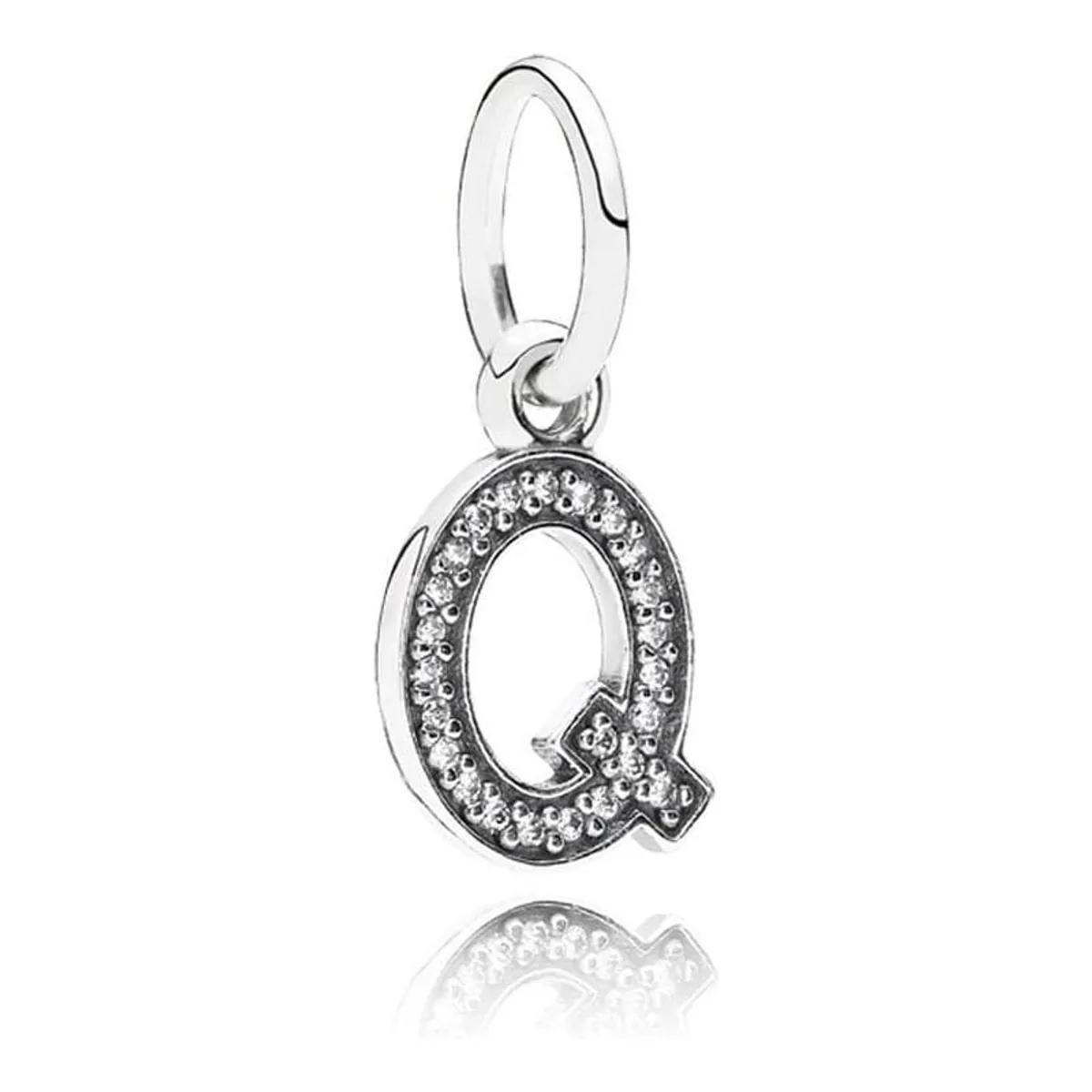 Pandora - "Q" charm - 791329cz