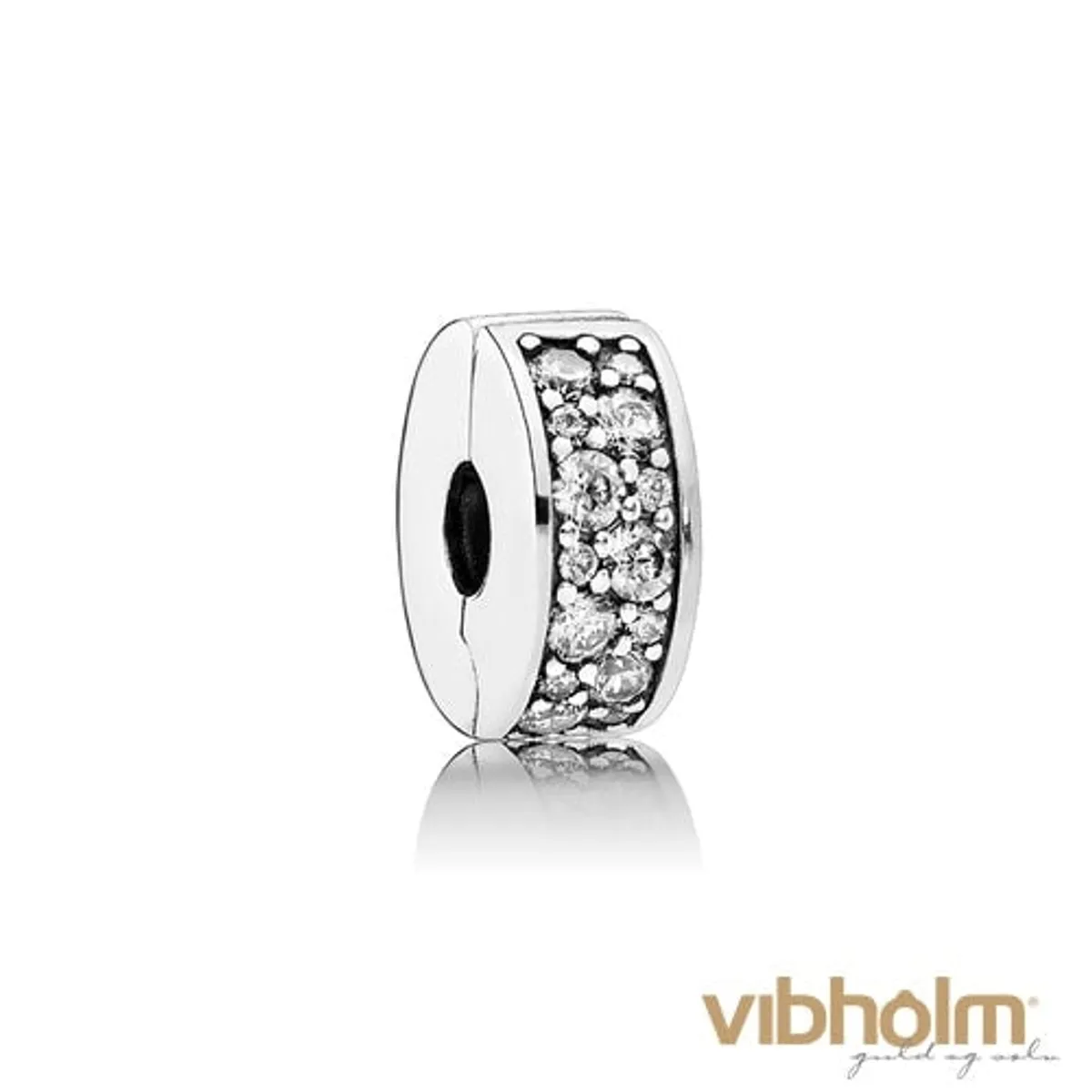 Pandora - Shining Elegance Clip Charm sterlingsølv 791817CZ