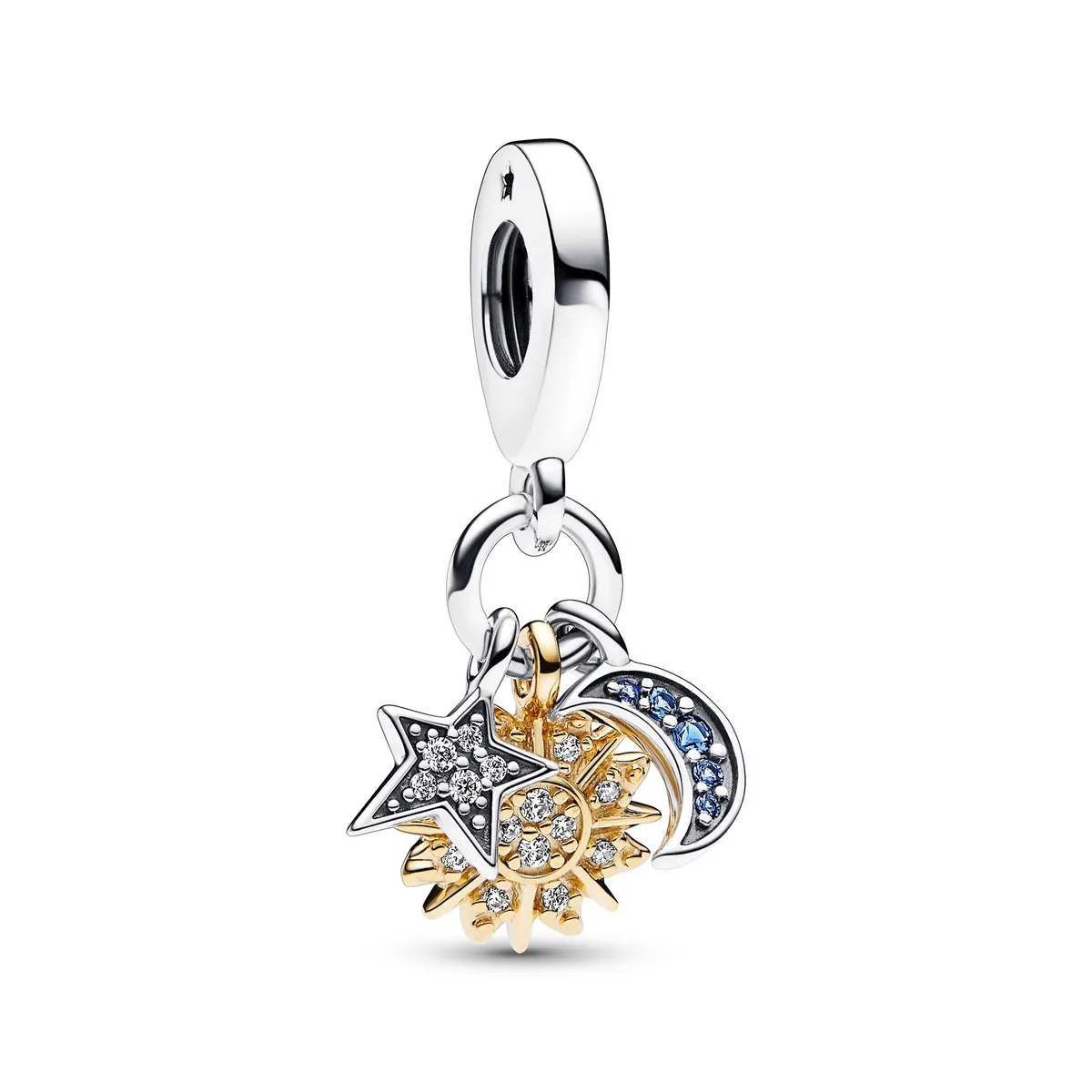 Pandora - Sol, måne og stjerne charm - 762676c01