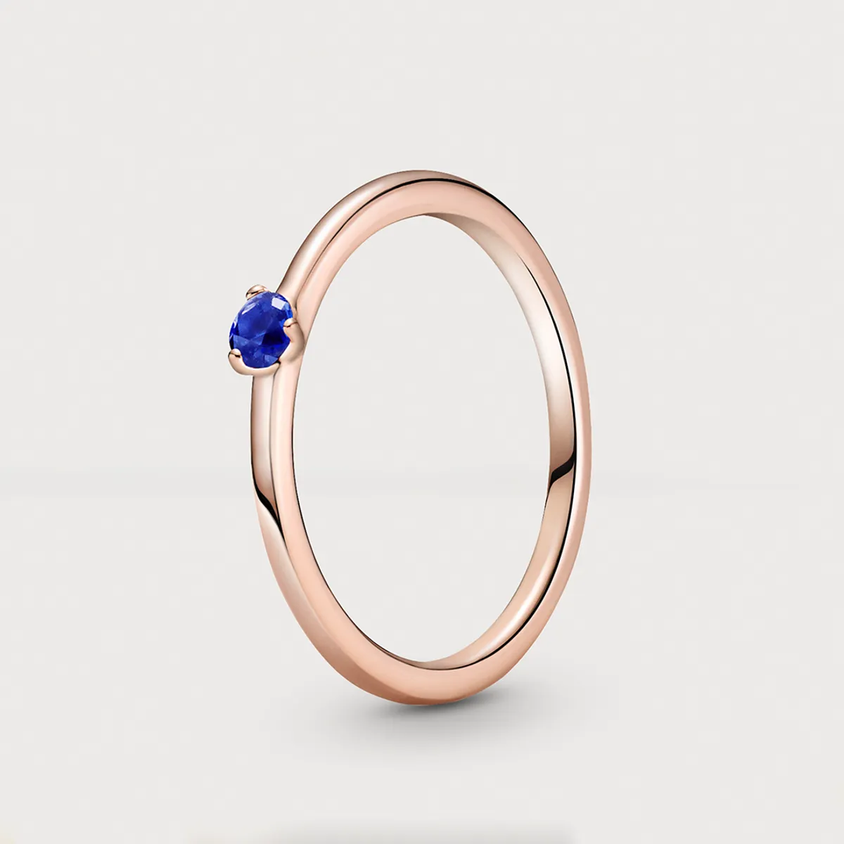 Pandora - Stellar Blue Solitaire ring