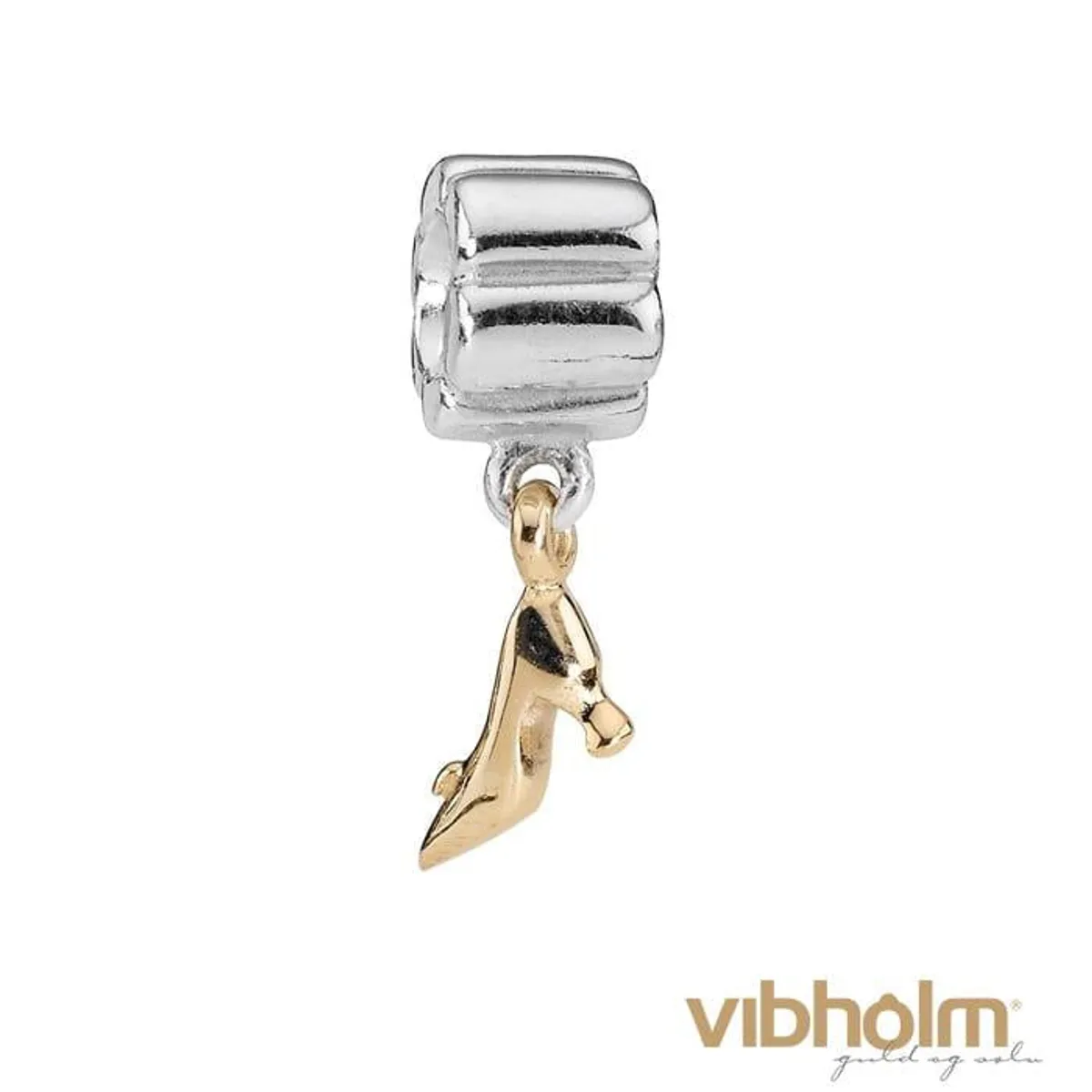 Pandora - Stiletto Charm sterlingsølv m/guld 790349