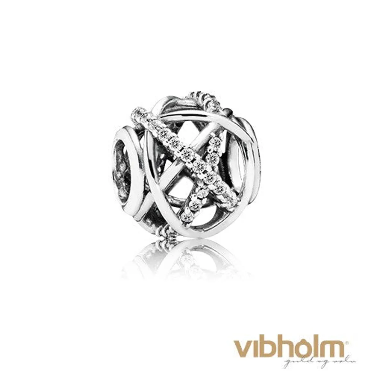 Pandora - Strålende Galakse Charm sølv m/zirkonia 791388CZ