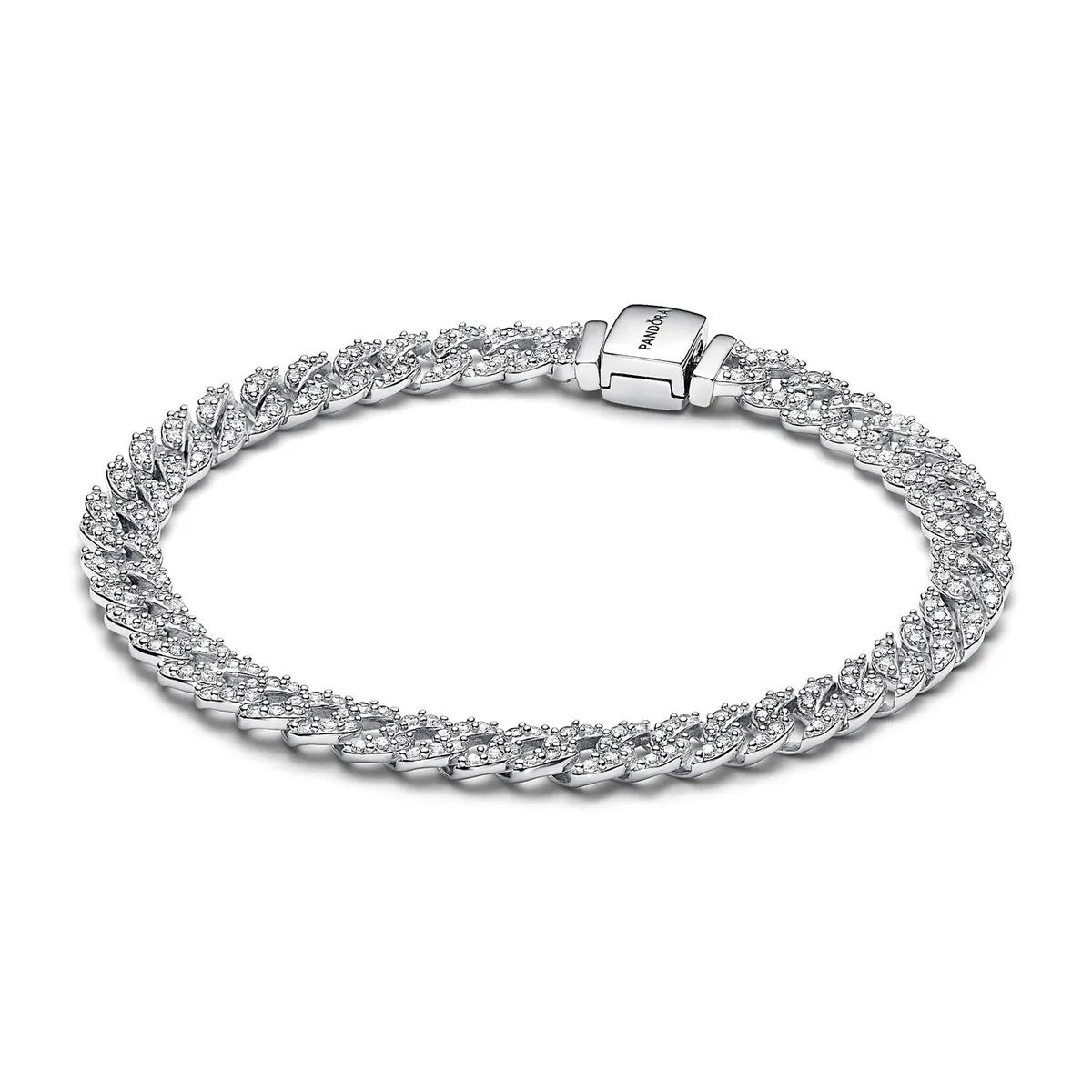 Pandora - Timeless Pavé armbånd Sølv