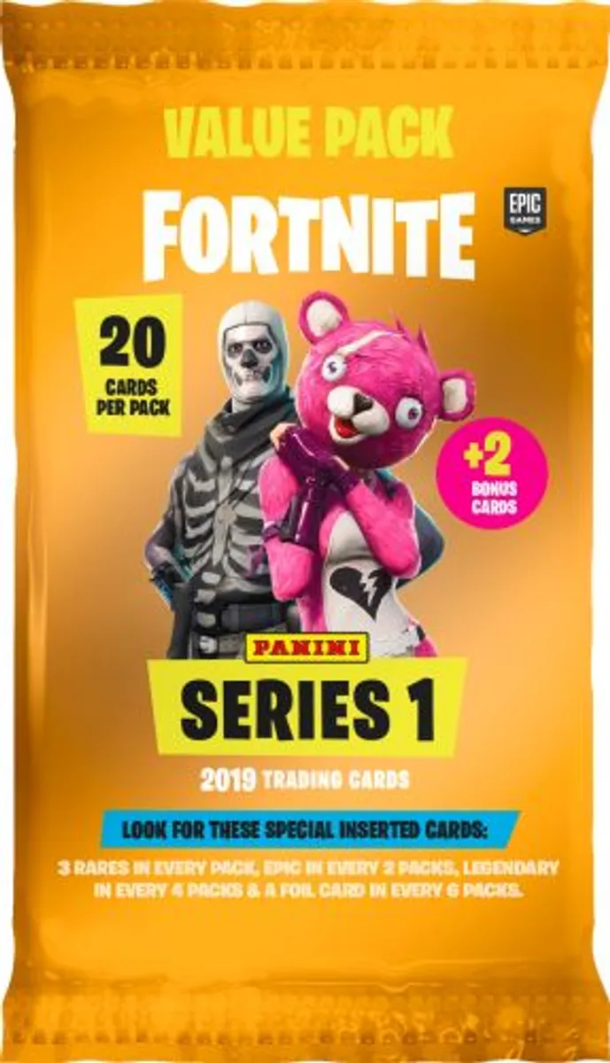 Panini Fortnite Trading Cards - Series 1 - Value Pack (Fat Pack)