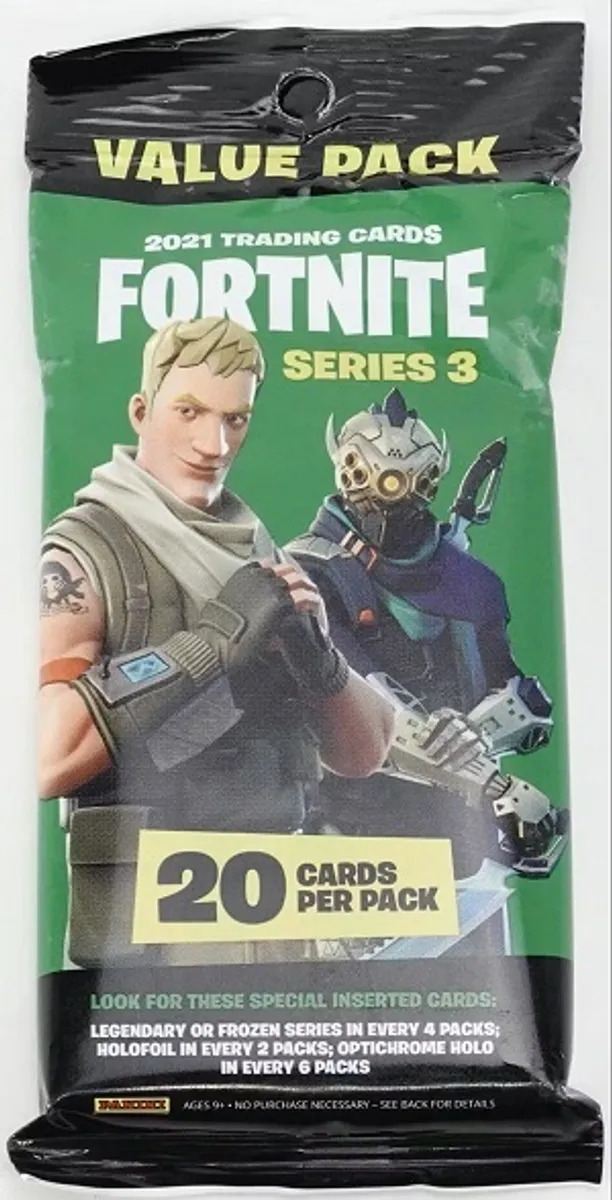 Panini Fortnite Trading Cards - Series 3 - Fat/Value Pack