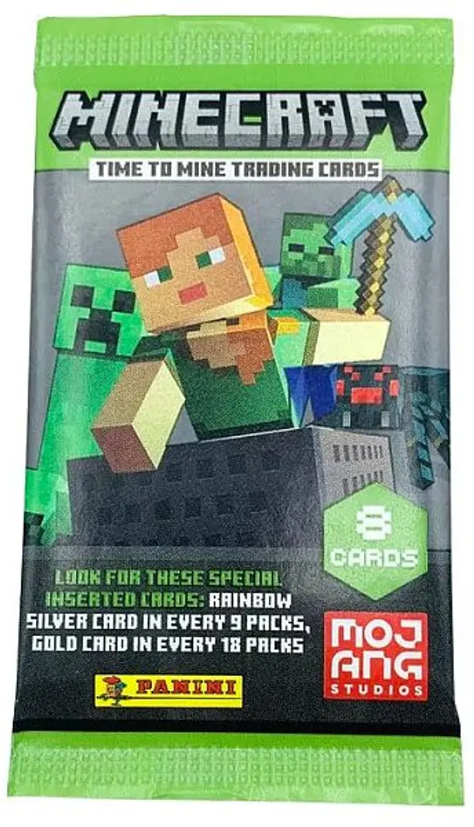 Panini Minecraft - Series 2: Time to Mine Trading Cards - Booster Pack