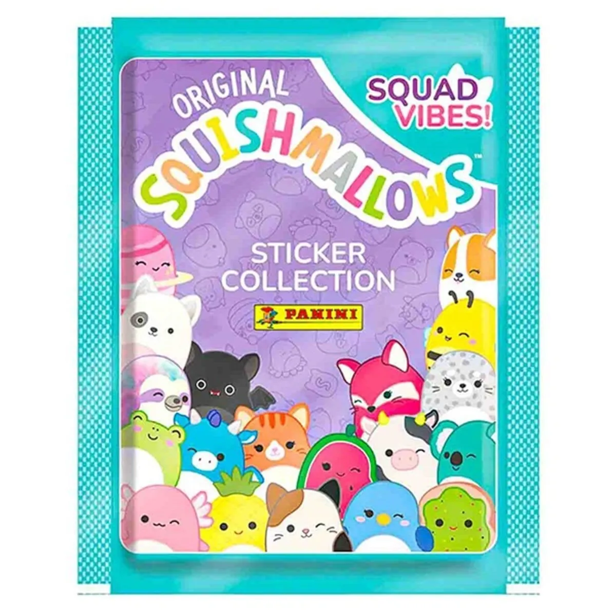 Panini Squishmallows: Squad Vibes - Sticker Collection - Booster Pack