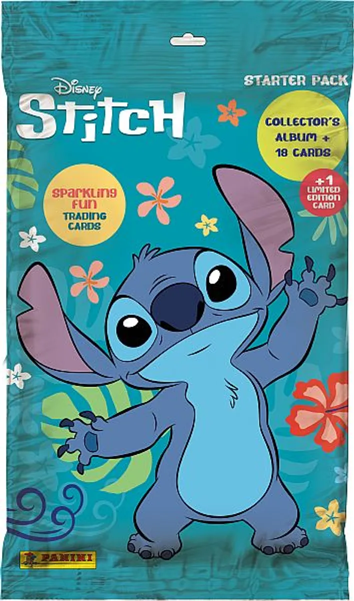 Panini Stitch Trading Cards - Sparkling Fun (2024) - Starter (Mappe, Limited-kort & Boosters)