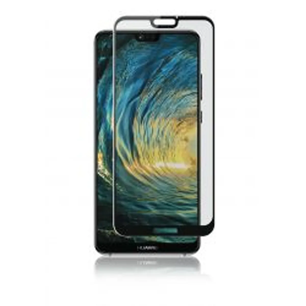 Panzer Huawei P20 Lite, Curved Glass, Black - Tilbehør til smartphone