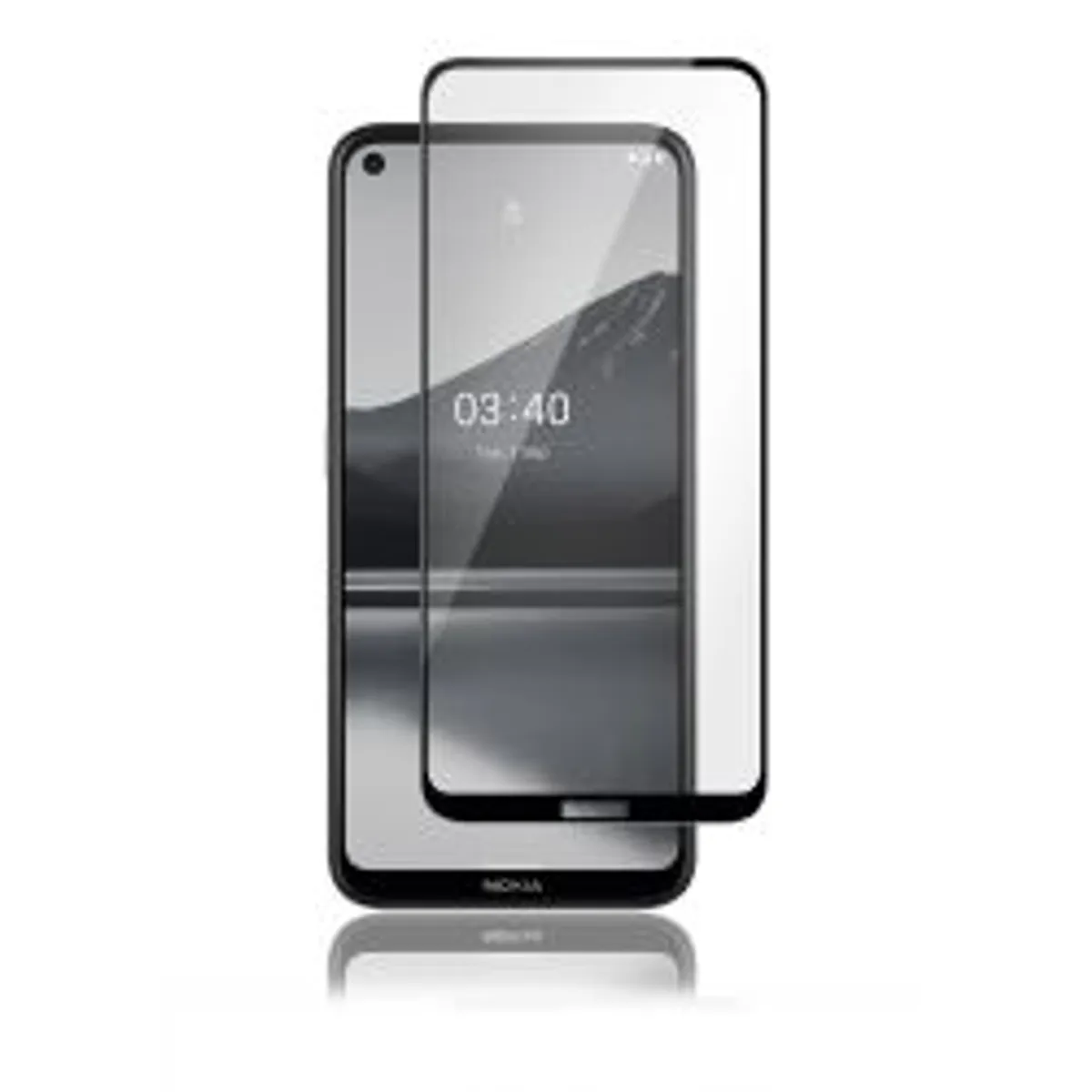 Panzer Nokia 3.4/5.4 Full-fit Glass Black - Mobilcover