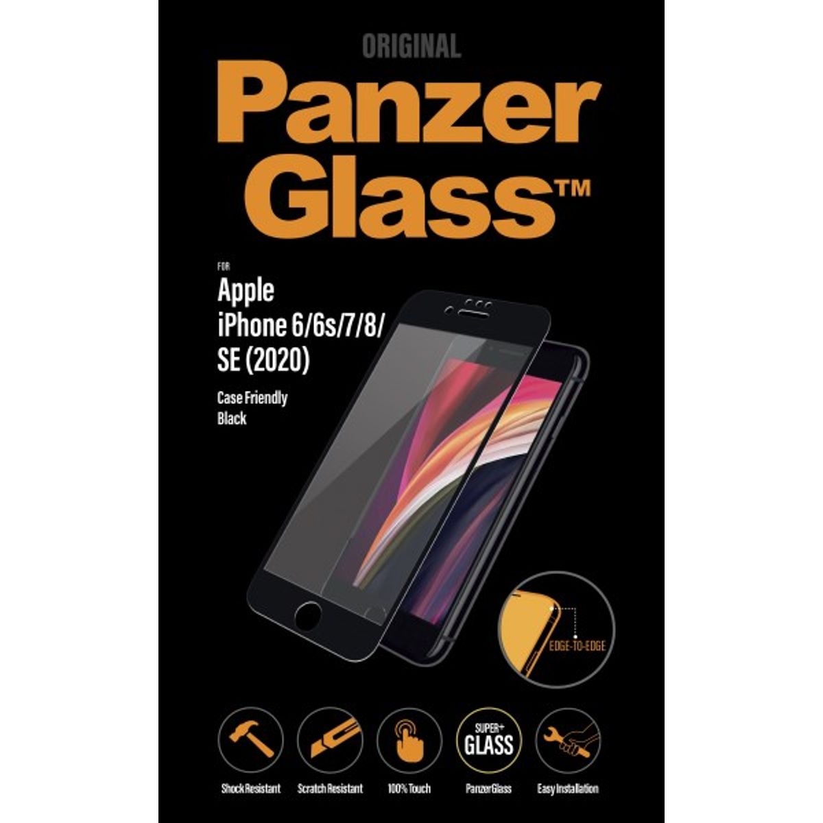 PanzerGlass Apple iPhone SE (2020)/8/7/6 Case Friendly, sort