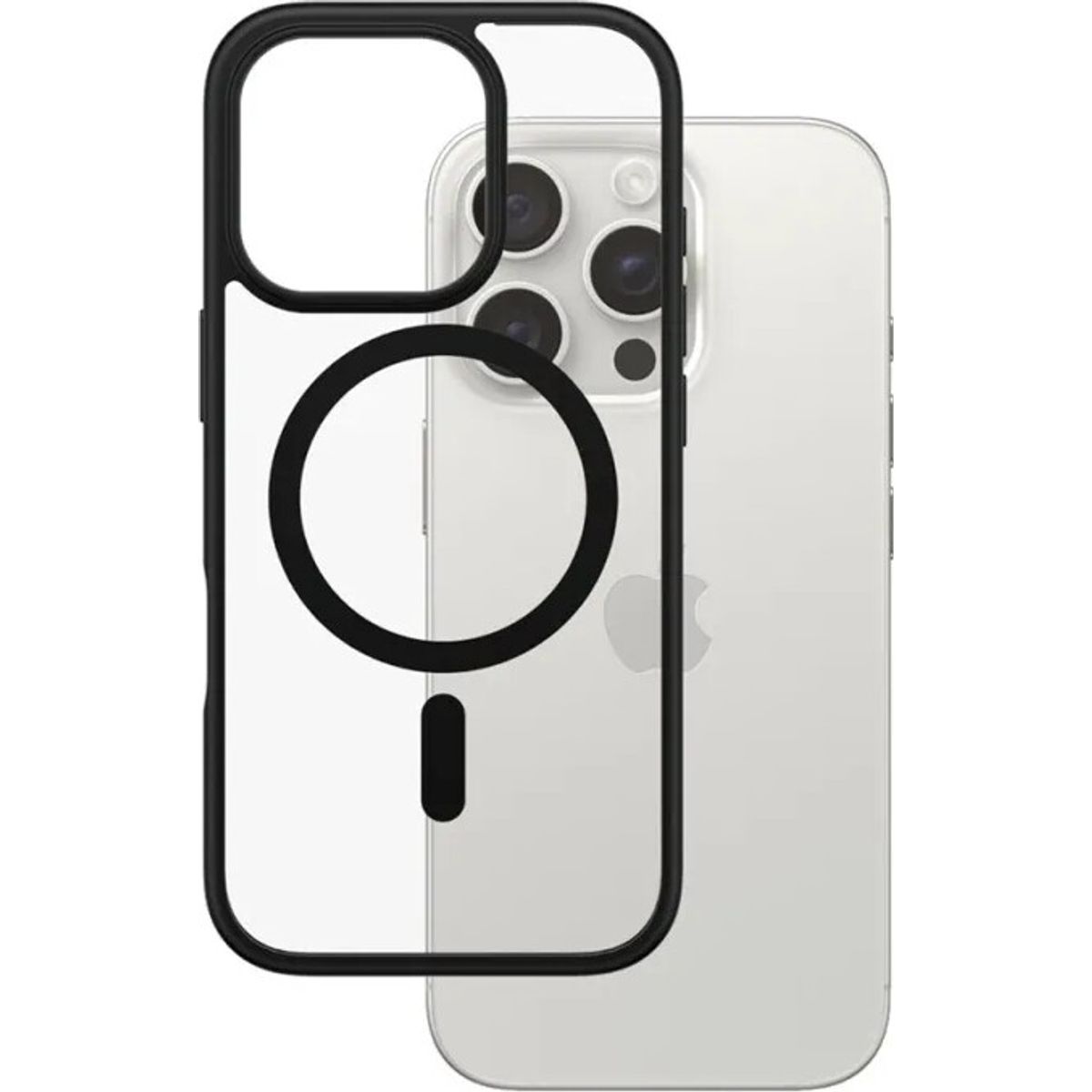 Panzerglass - Hardcase Magsafe Cover - Iphone 16 Pro - Sort