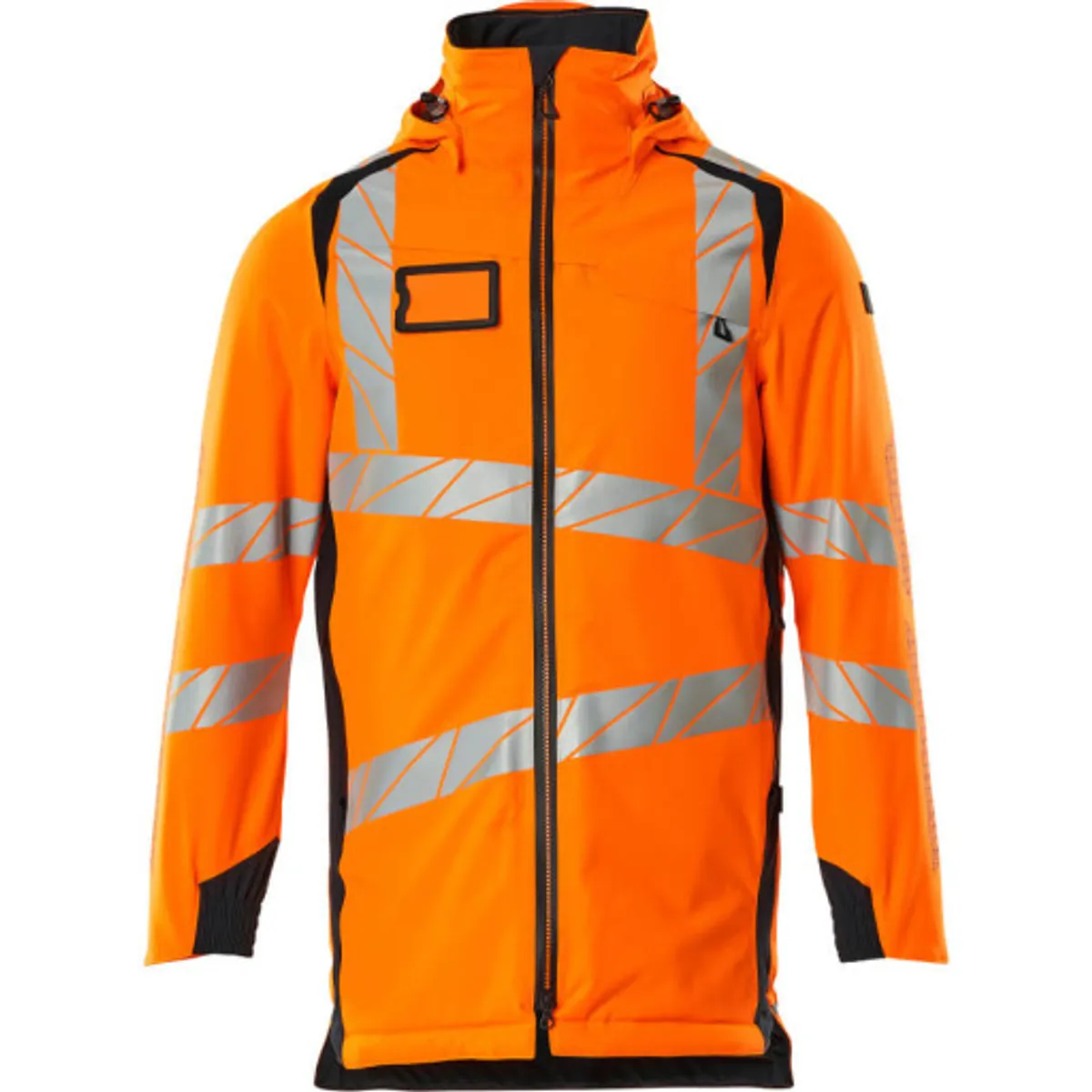 PARKA,4XL,HI-VIS ORANGE/MØRK M