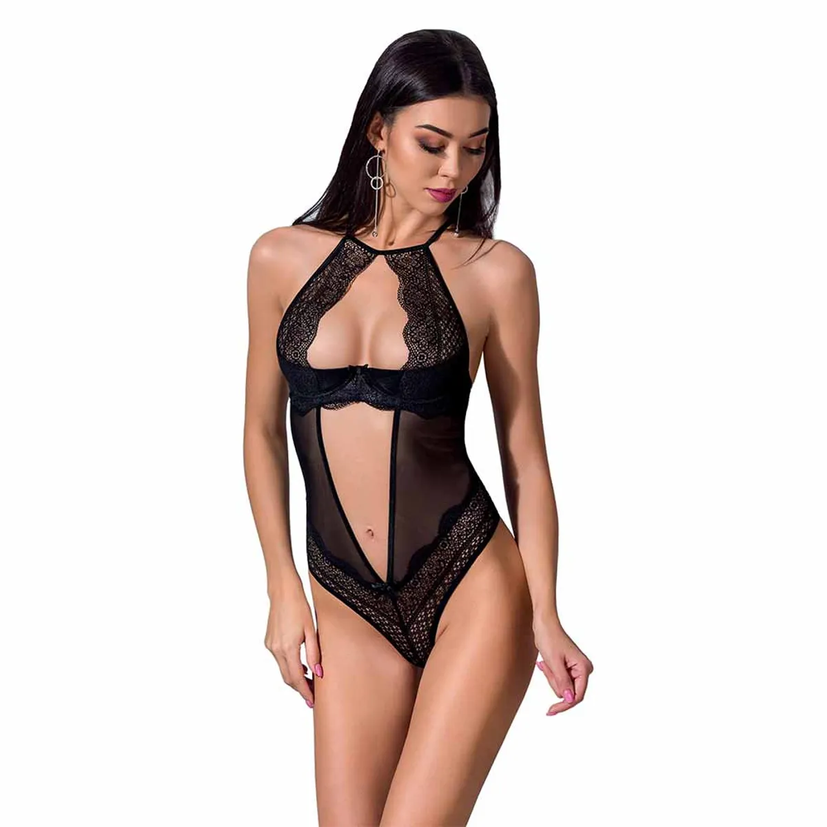 Passion Yona Bodystocking Sort - L/XL