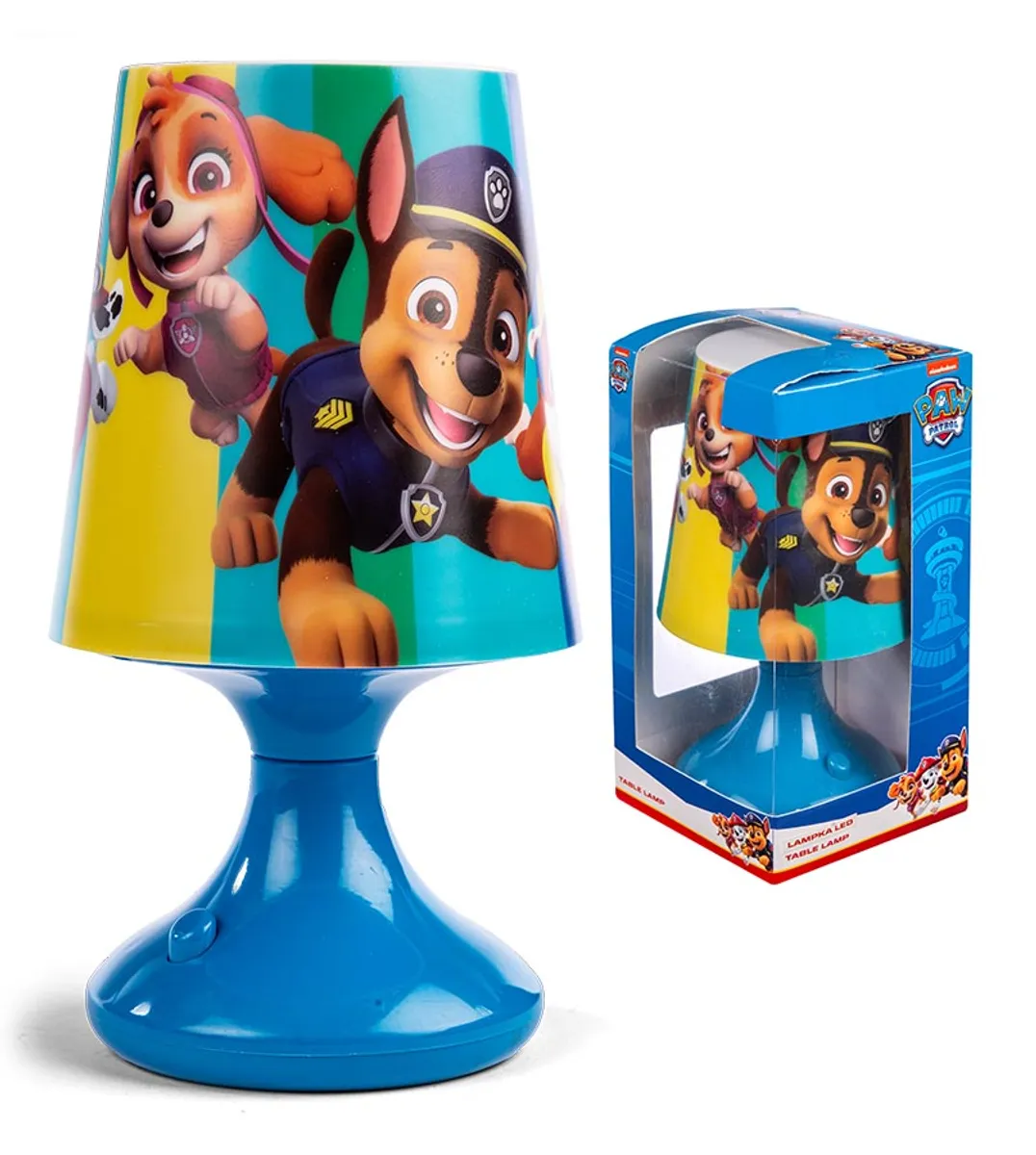 Paw Patrol Bordlampe 18 Cm. - Børne lampe - Legekammeraten.dk