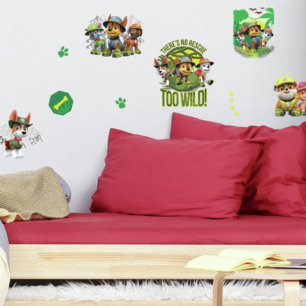 Paw Patrol Jungle Wallstickers